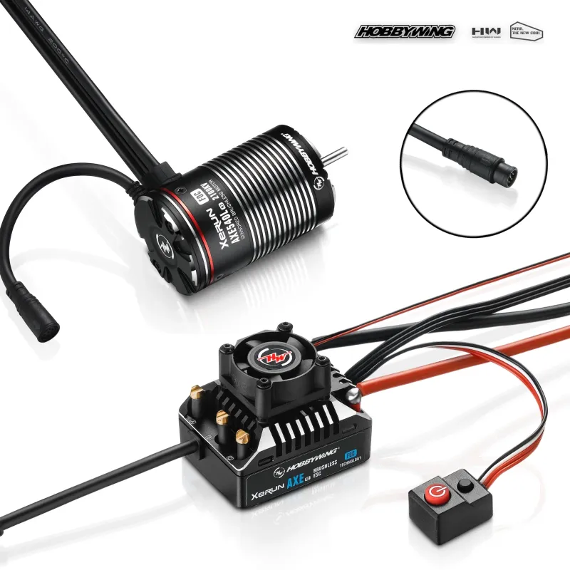 HOBBYWING XERUN AXE 540L R2 Brushless Crawler Combo 2100Kv