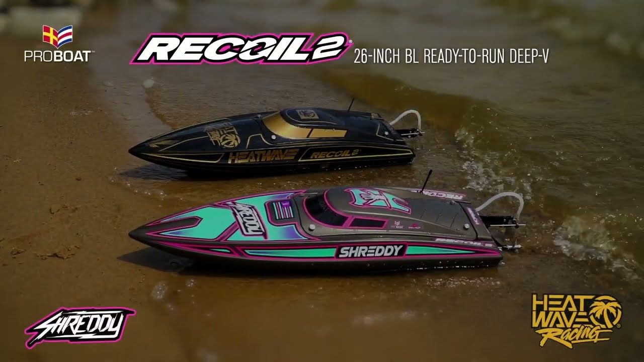 Shreddy Recoil 2 V2 26 Self-Righting, Brushless: RTR