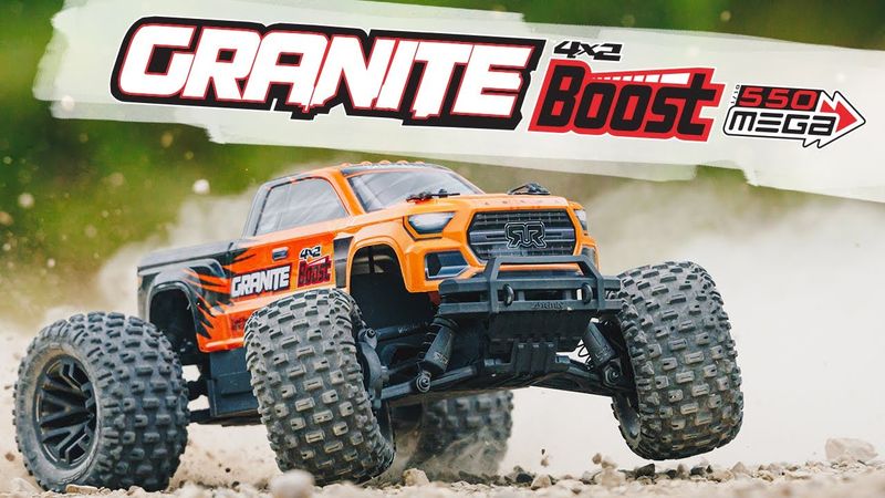 GRANITE BOOST 4X2 550 Mega 1/10 2WD MT Org/Blk