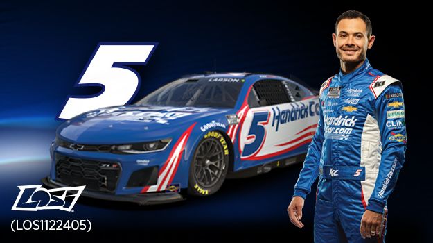 Kyle Larson No. 5 HendrickCars.com 2024 Chevrolet ZL1 Camaro: 1/12 AWD LOSI NASCAR RC Racecar