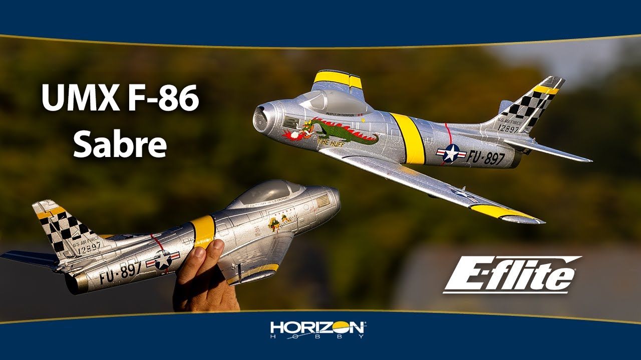 UMX F-86 Sabre 30mm EDF BNF Basic