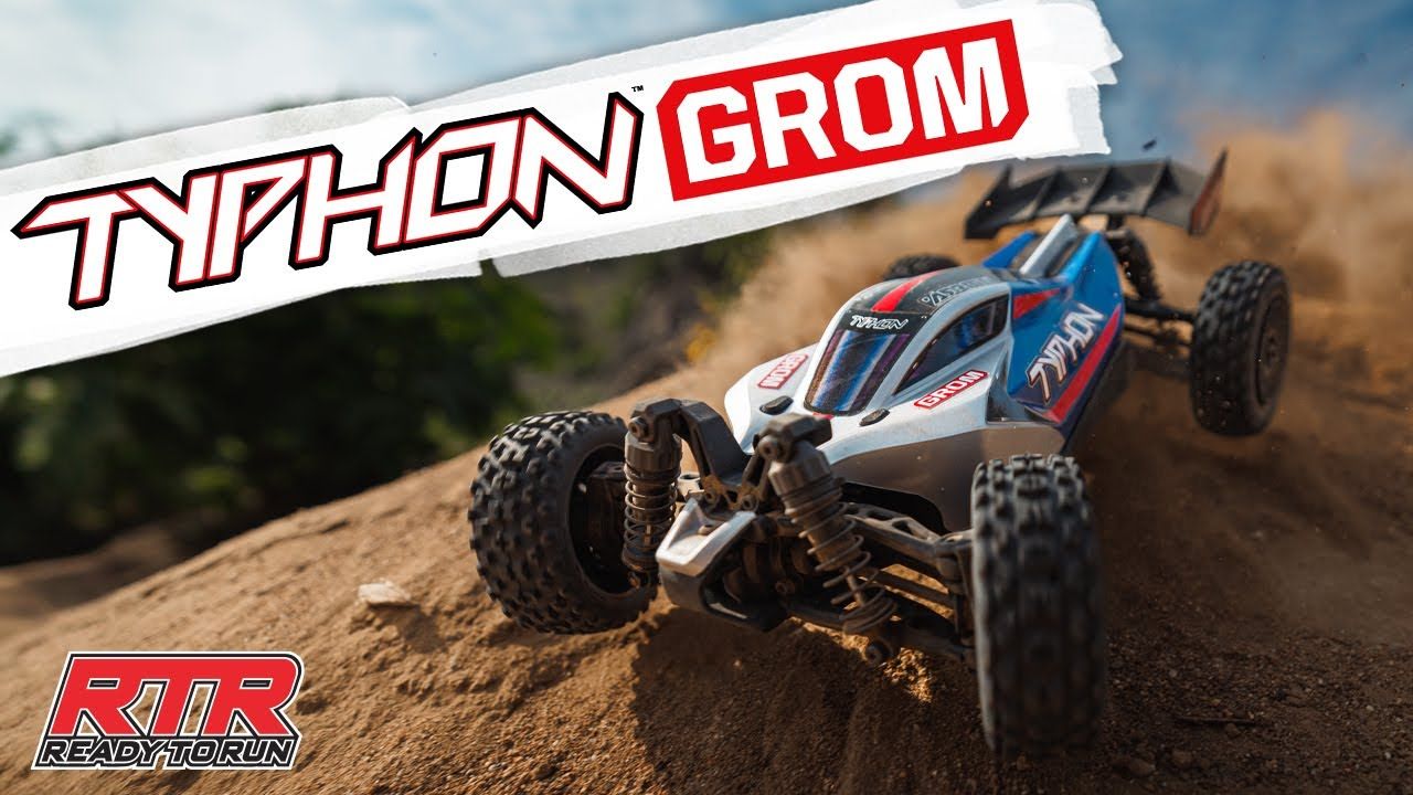 TYPHON GROM 4x4 SMART Small Scale Buggy Blue/Silver