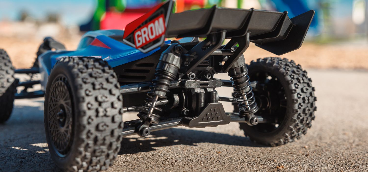TYPHON GROM 4x4 SMART Small Scale Buggy Blue/Silver