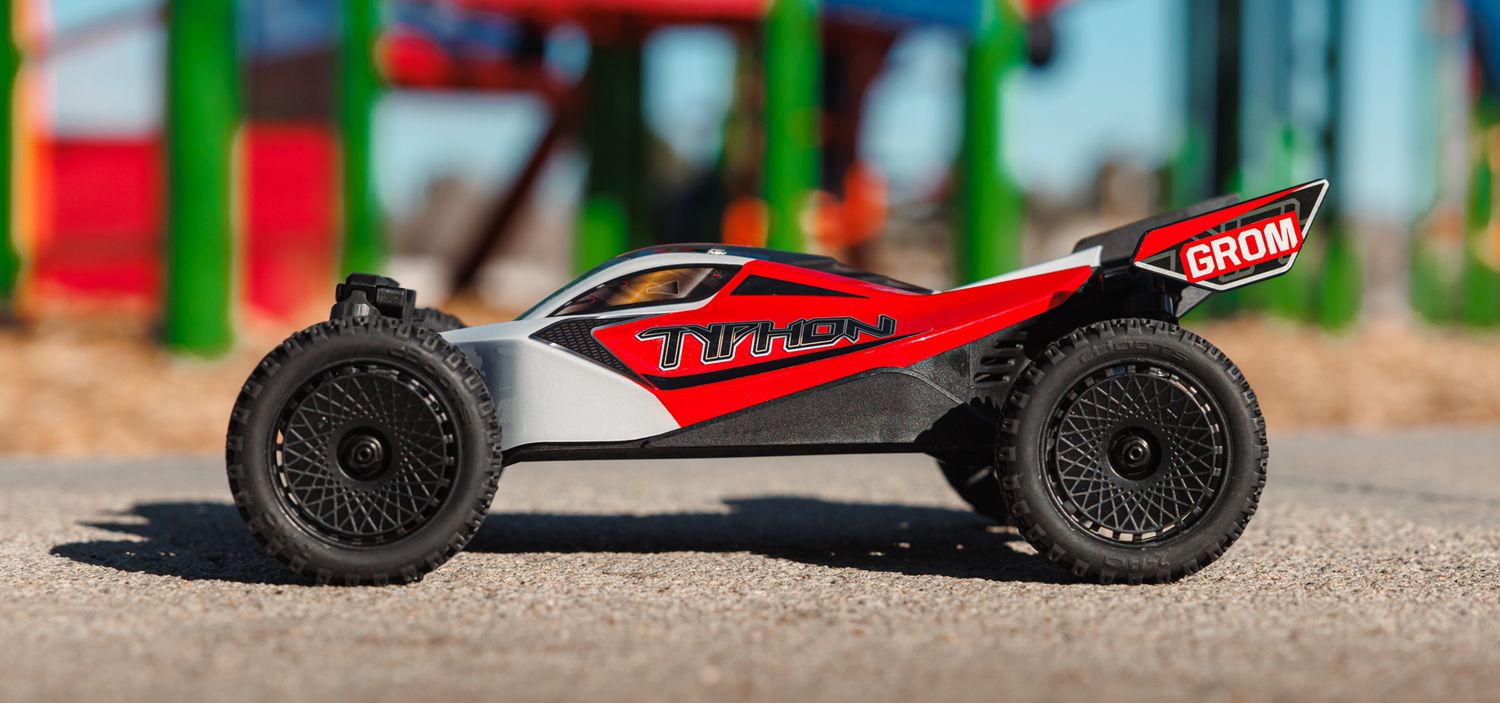 TYPHON GROM 4x4 SMART Small Scale Buggy Red/White