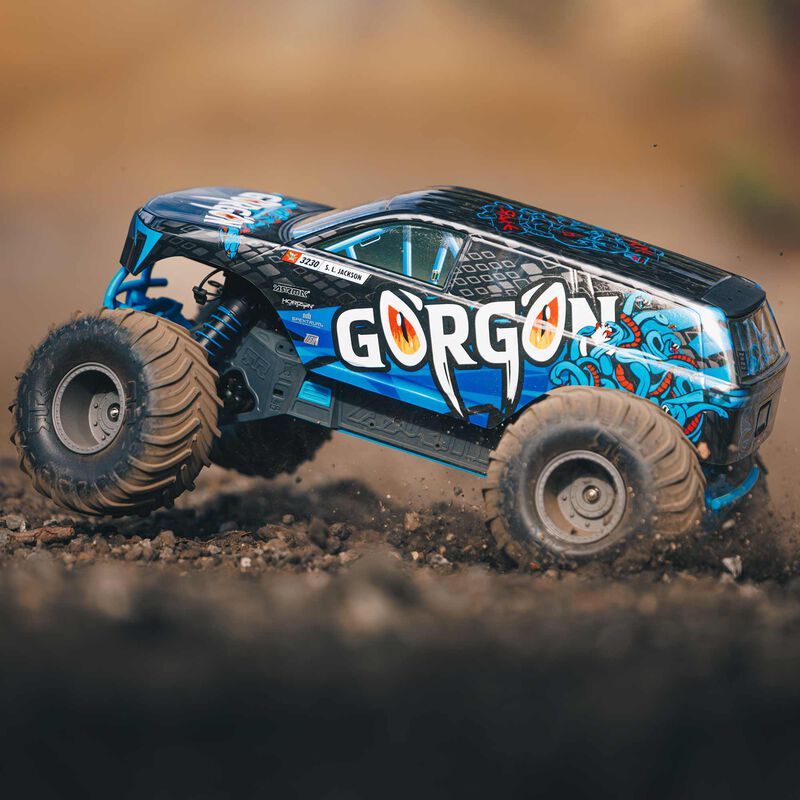 GORGON 2wd MT 1/10th RTR (no Batt or Charger) Blue