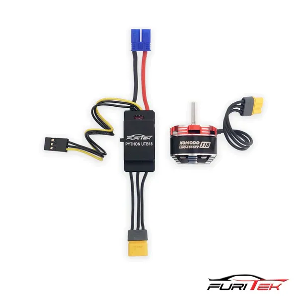 Furitek Axial UTB18 Torpedo Brushless Combo System w/Python 40A ESC &amp; Komodo 2208-2500kv Motor