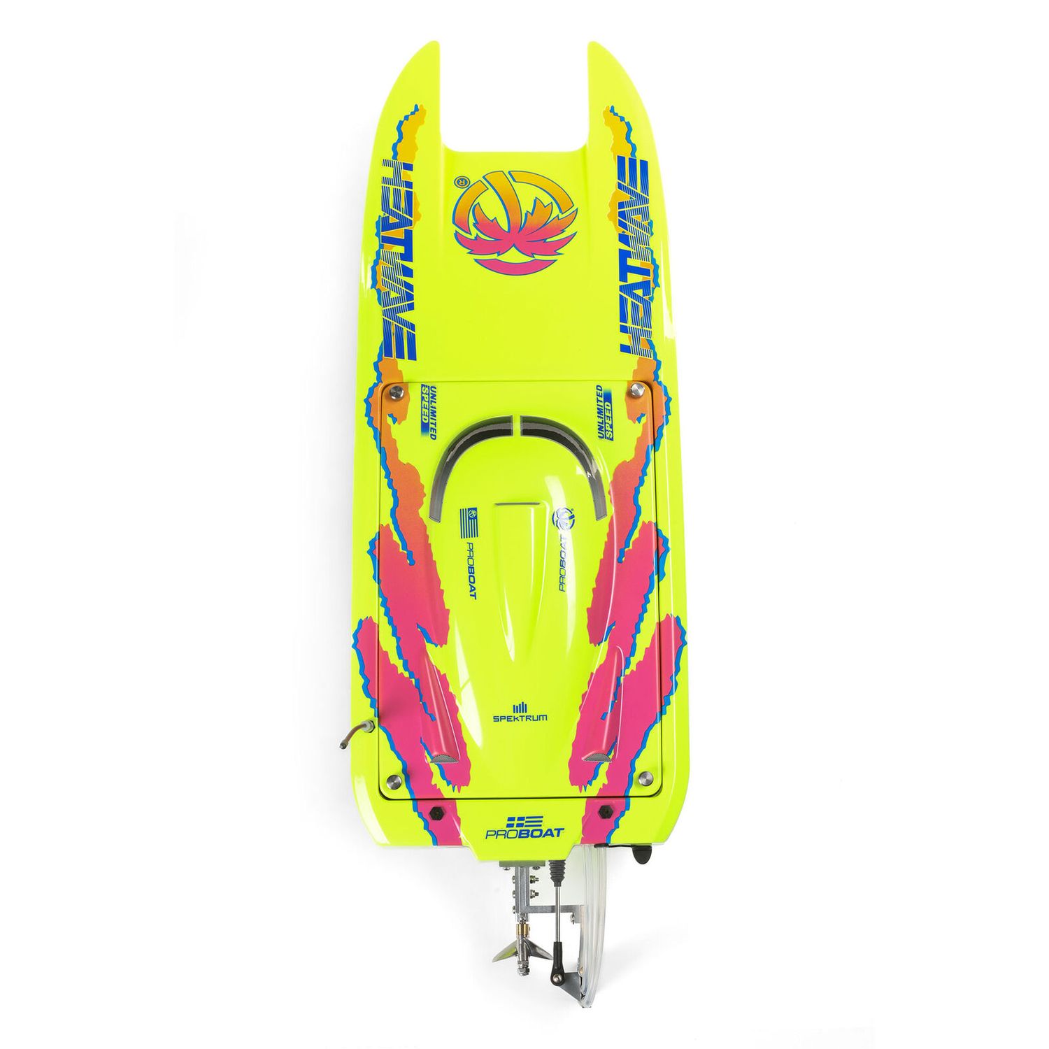 Blackjack 24&quot; V2 Catamaran Brushless, Heat Wave Visual: RTR