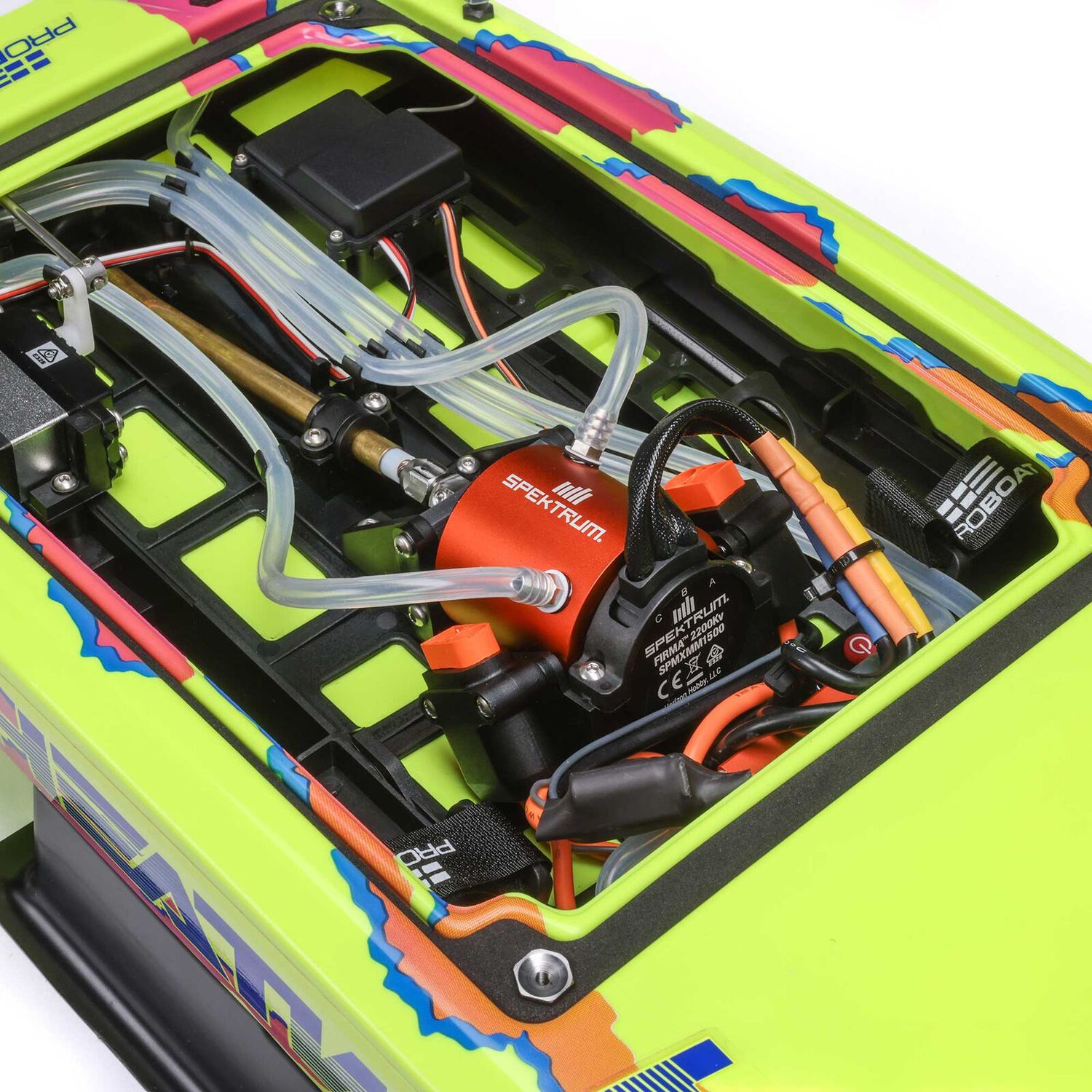 Blackjack 24&quot; V2 Catamaran Brushless, Heat Wave Visual: RTR