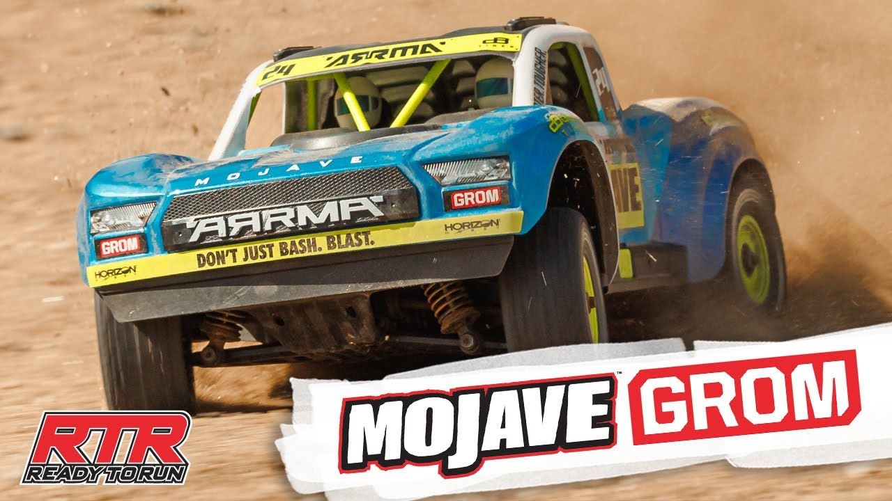 MOJAVE GROM 4x4 SMART Small Scale Desert Truck (Red/Black)