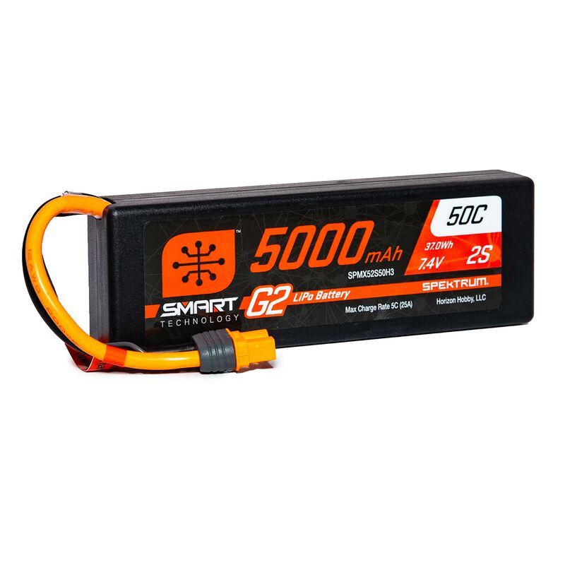 5000mAh 2S 7.4V Smart G2 50C; IC3