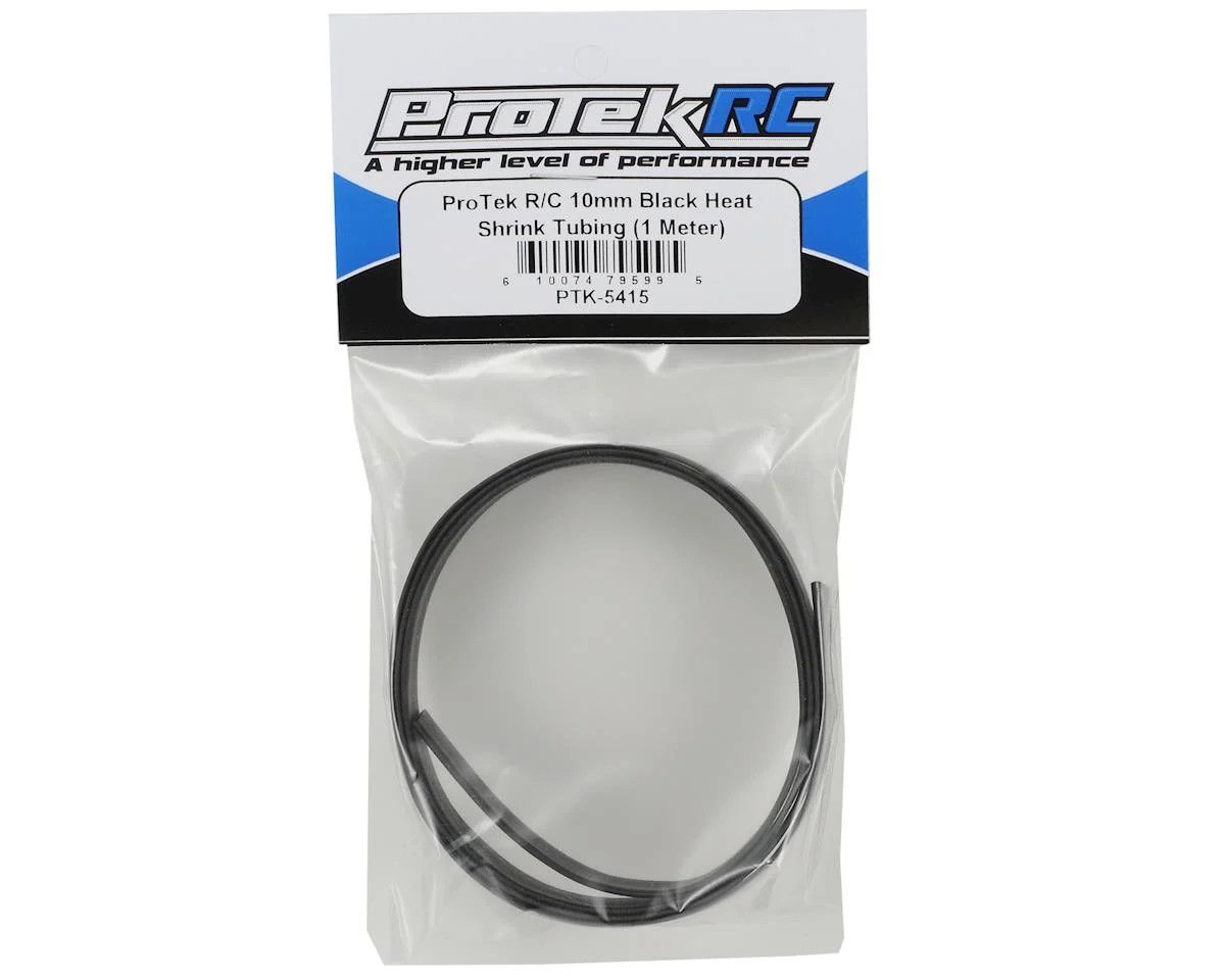 ProTek RC 10mm Black Heat Shrink Tubing (1 Meter)
