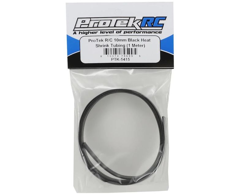 ProTek RC 10mm Black Heat Shrink Tubing (1 Meter)