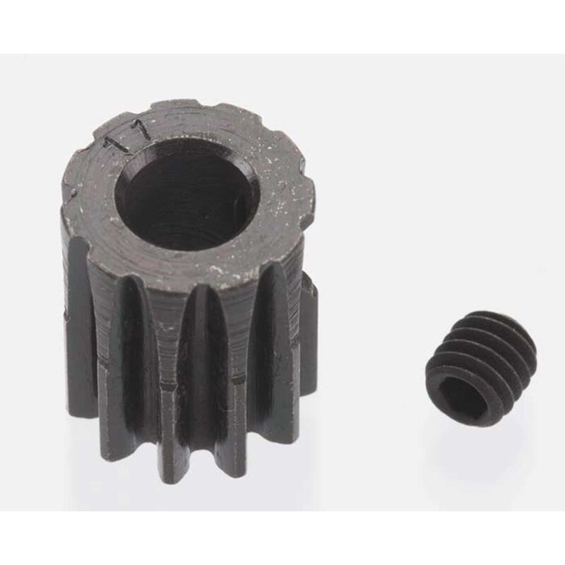 X-Hard 11-T Blk Stl 32p pinion