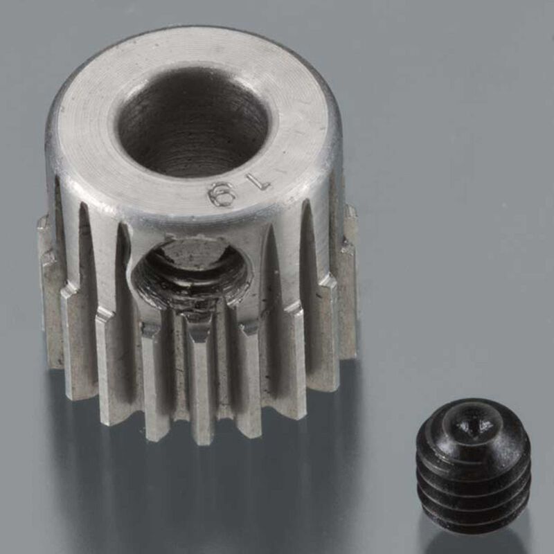 48 Pitch Machined, 19T Pinion 5mm Bore