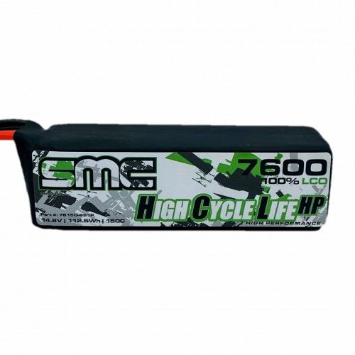HCL-HP 14.8V 7600mAh 150C G10 Protection Plates   - Connector Options: XT90