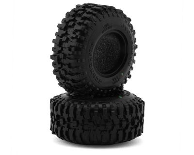 JConcepts Tusk 1.0&quot; All Terrain Crawler Tires (2) (2.25”) (TRX-4M) (Green)