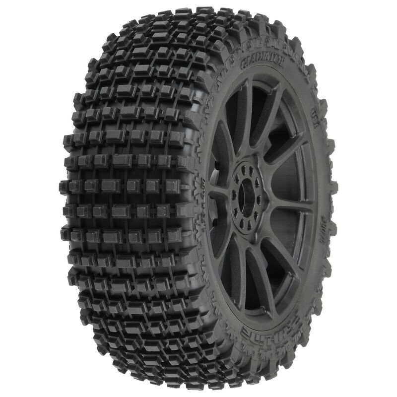 1/8 Gladiator M2 Fr/Rr BgyTire MTD Blk Mach 10 (2)
