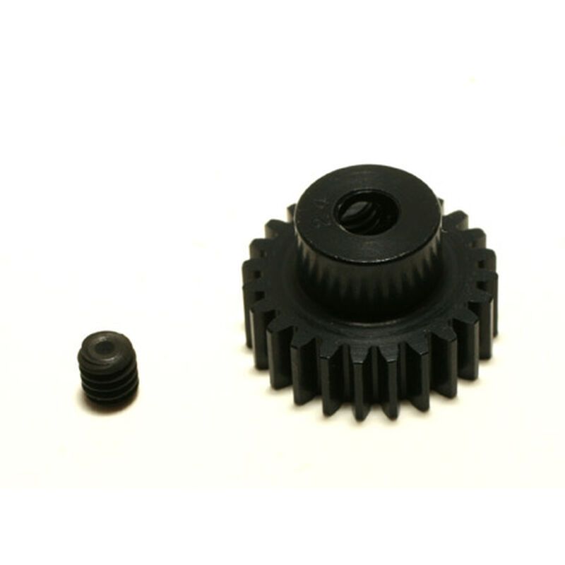 48P Alum Silencer Pinion,24T