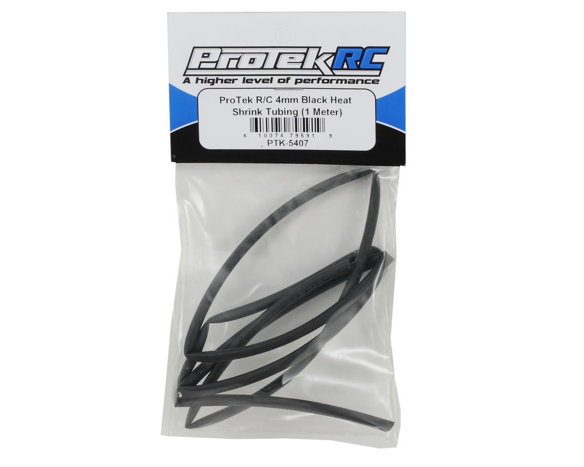 ProTek RC 4mm Black Heat Shrink Tubing (1 Meter)