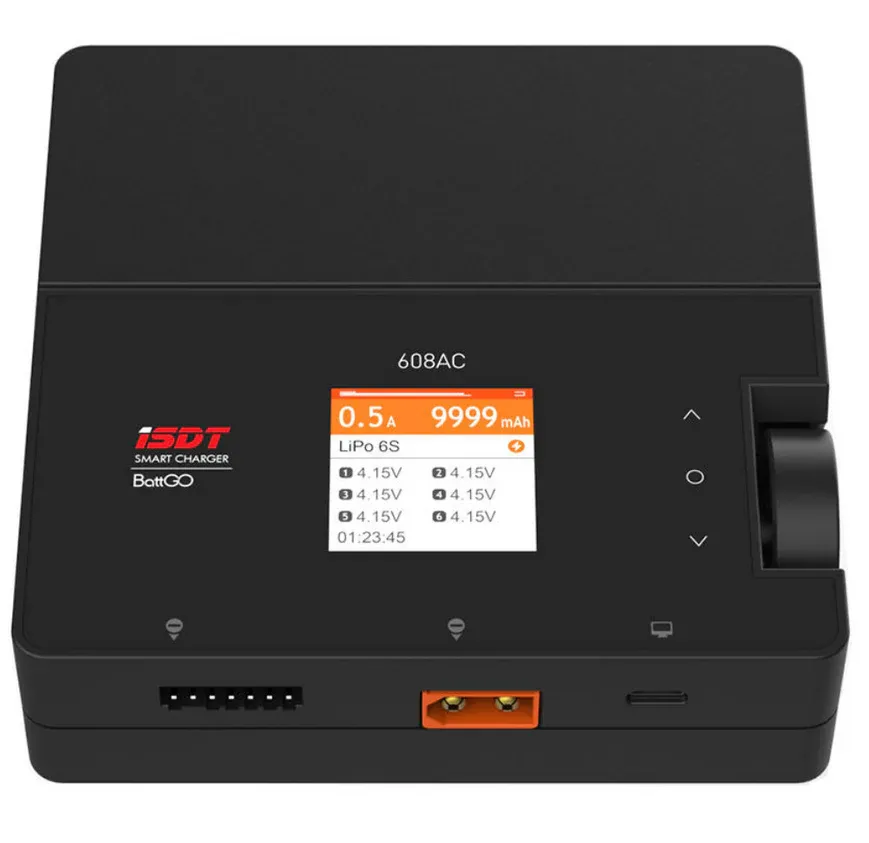 ISDT 608AC 50W AC 200W DC Dual Mode 8A 6S Smart Charger