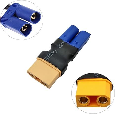No-Wire XT90 Female to EC5 Male Adapter(1)