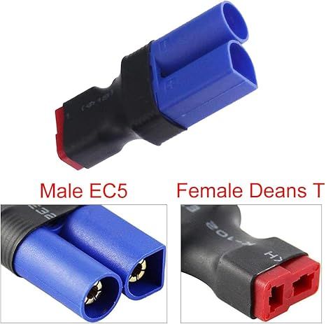 No-Wire T-Plug Female to EC5 Male Adapter (1)