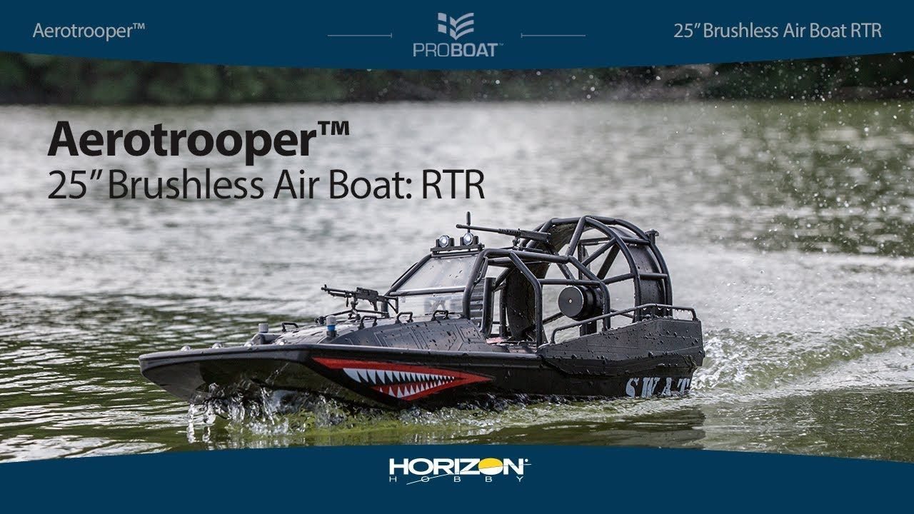Aerotrooper 25-inch Brushless Air Boat: RTR