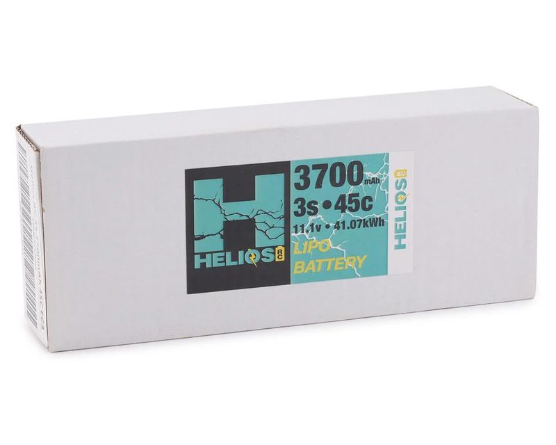 Helios RC 3S 45C Shorty LiPo Battery w/XT60 Connector (11.1V/3700mAh)