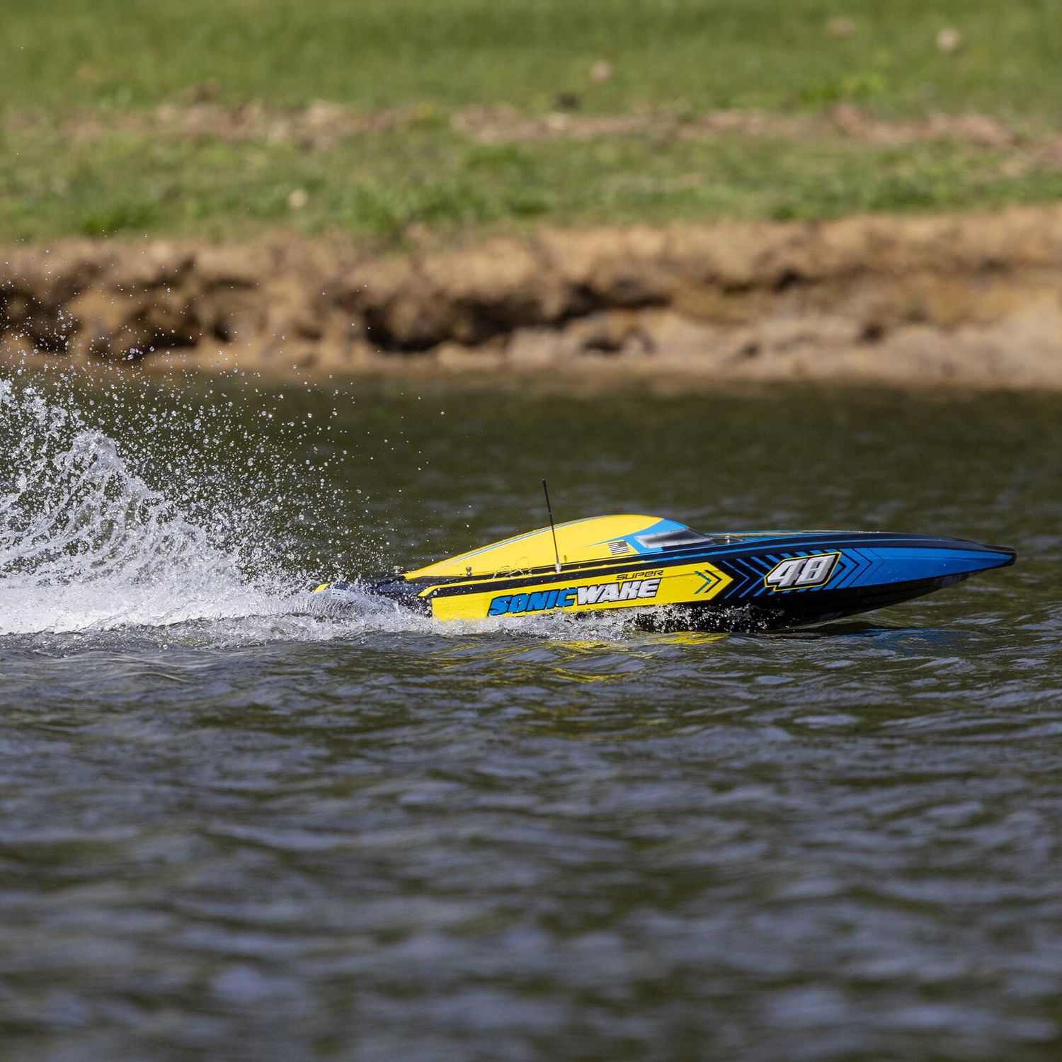 Super Sonicwake 48&quot; 8S, Self Righting, BL: RTR