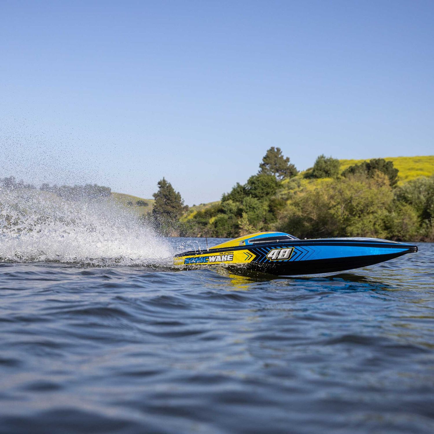 Super Sonicwake 48&quot; 8S, Self Righting, BL: RTR