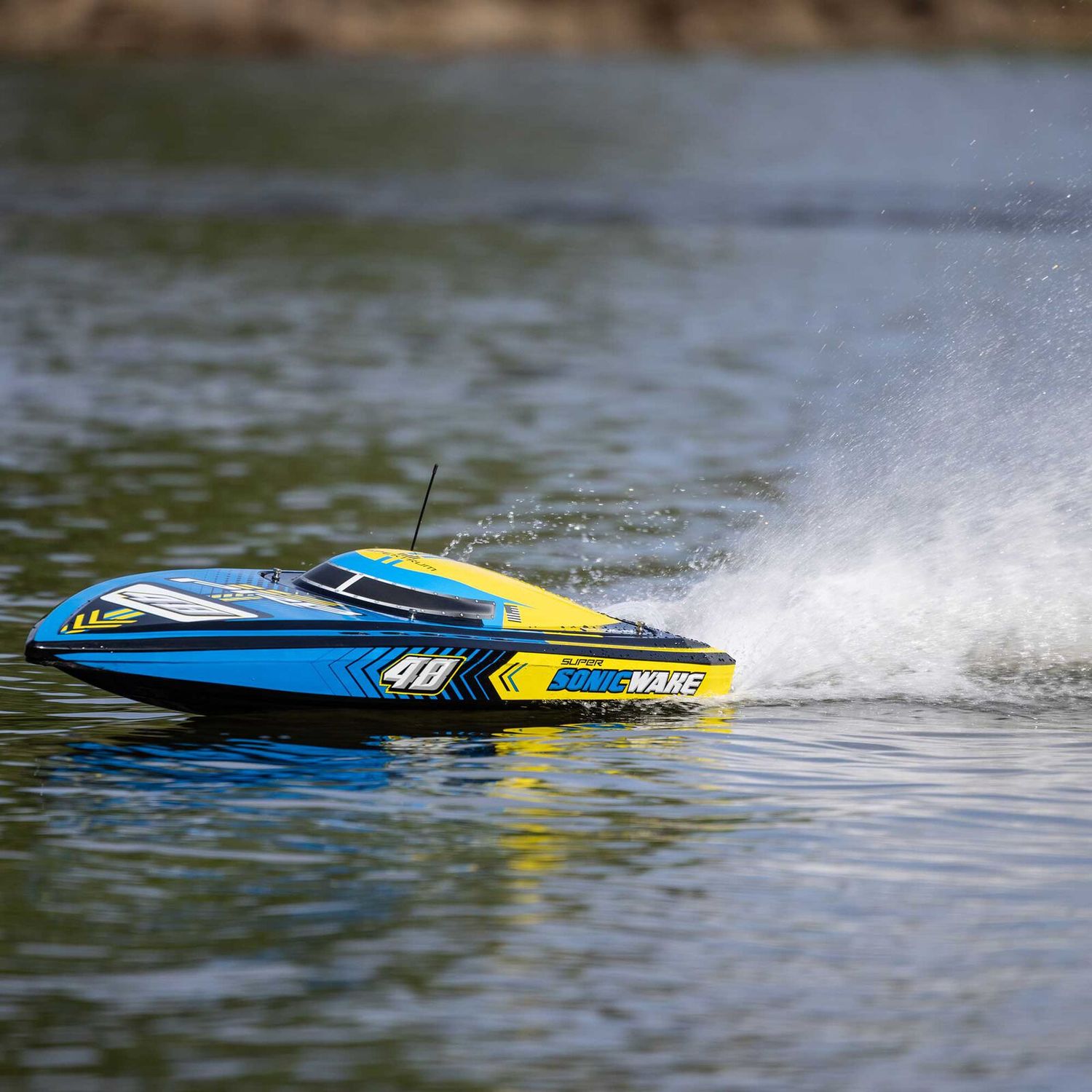 Super Sonicwake 48&quot; 8S, Self Righting, BL: RTR