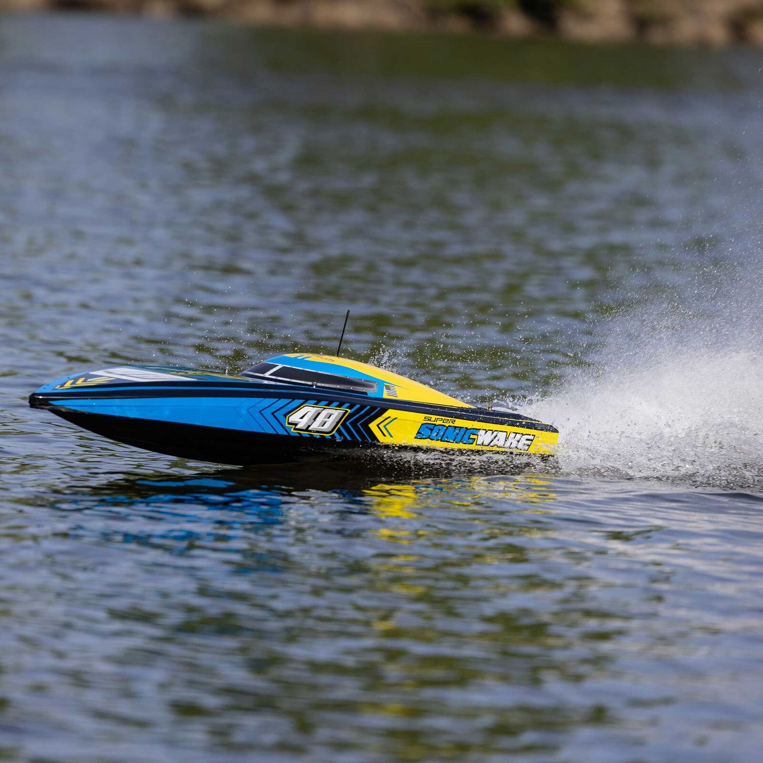 Super Sonicwake 48&quot; 8S, Self Righting, BL: RTR