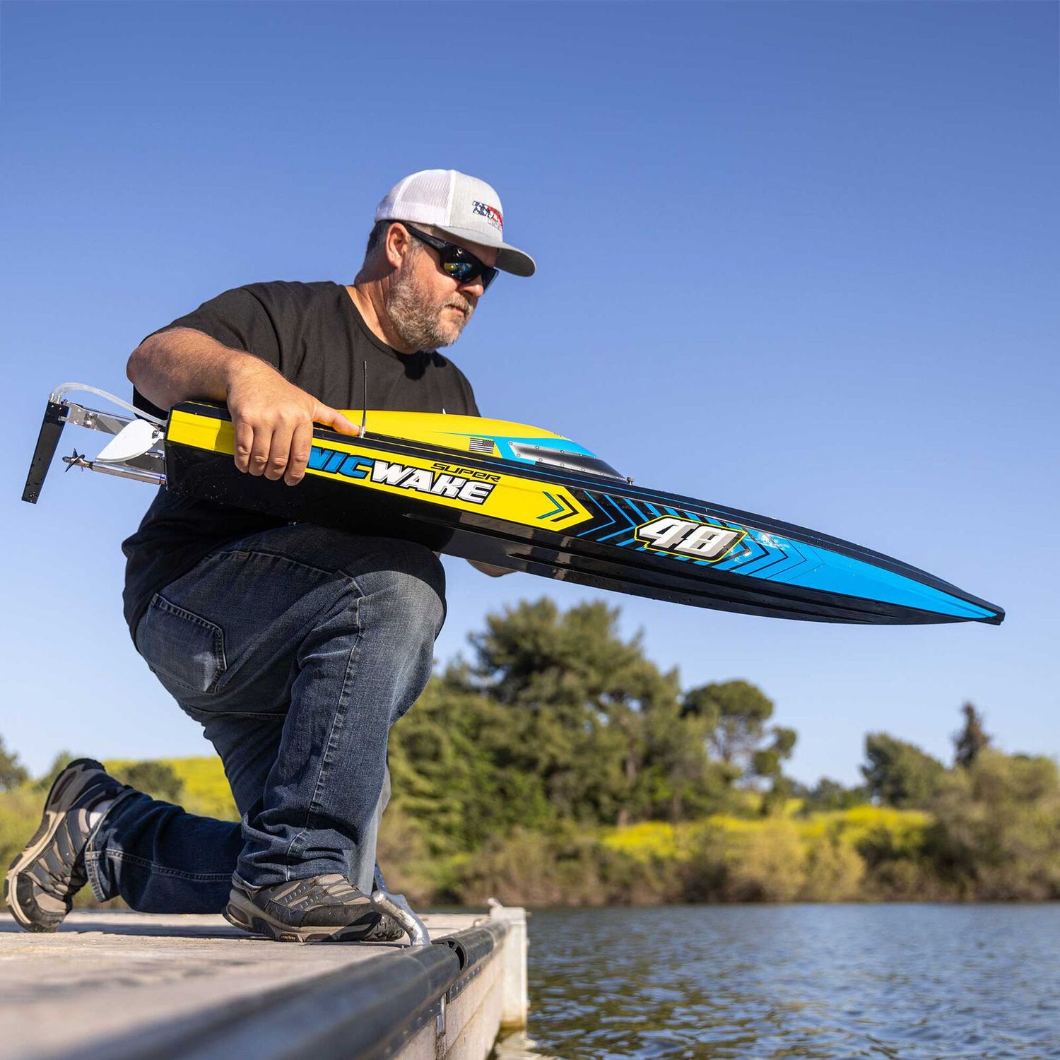 Super Sonicwake 48&quot; 8S, Self Righting, BL: RTR