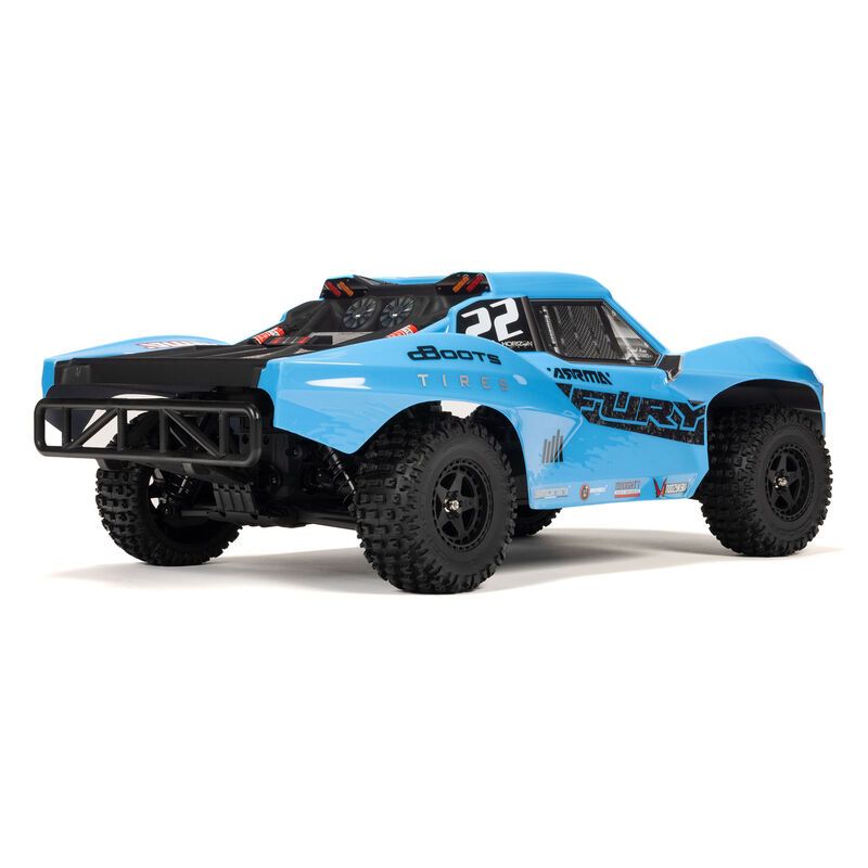 1/10 FURY 2WD RTR Brushed Short Course Truck (Battery &amp; Charger Included), Blue