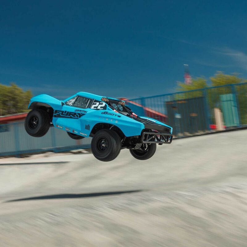 1/10 FURY 2WD RTR Brushed Short Course Truck (Battery &amp; Charger Included), Blue