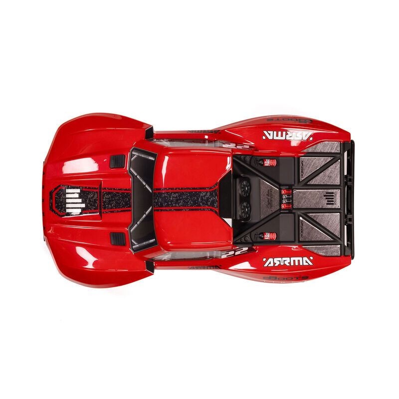 1/10 FURY 2WD RTR Brushed Short Course Truck (Battery &amp; Charger Included), Red