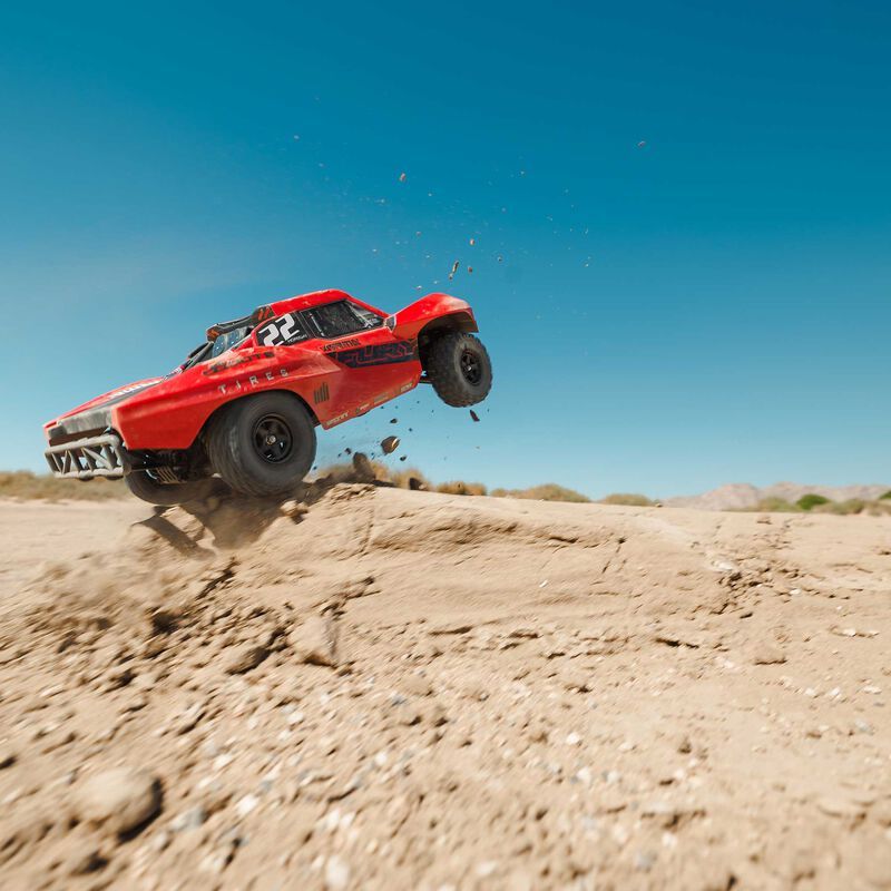 1/10 FURY 2WD RTR Brushed Short Course Truck (Battery &amp; Charger Included), Red
