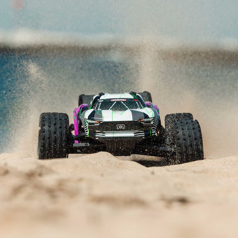 1/10 VORTEKS 2WD RTR Brushed Stadium Truck (Battery &amp; Charger Included), Purple