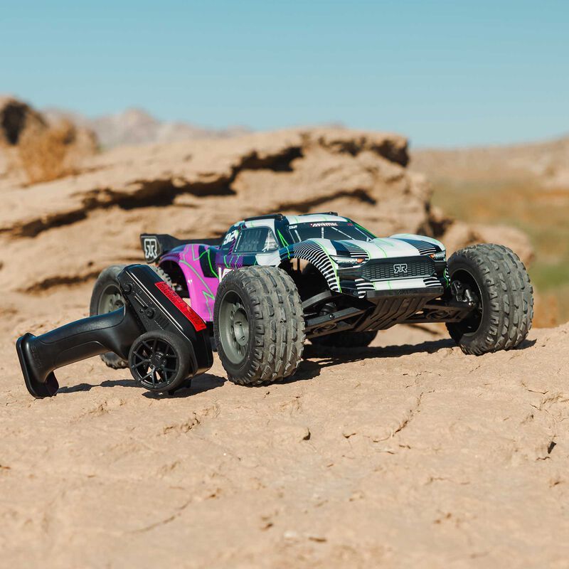 1/10 VORTEKS 2WD RTR Brushed Stadium Truck (Battery &amp; Charger Included), Purple
