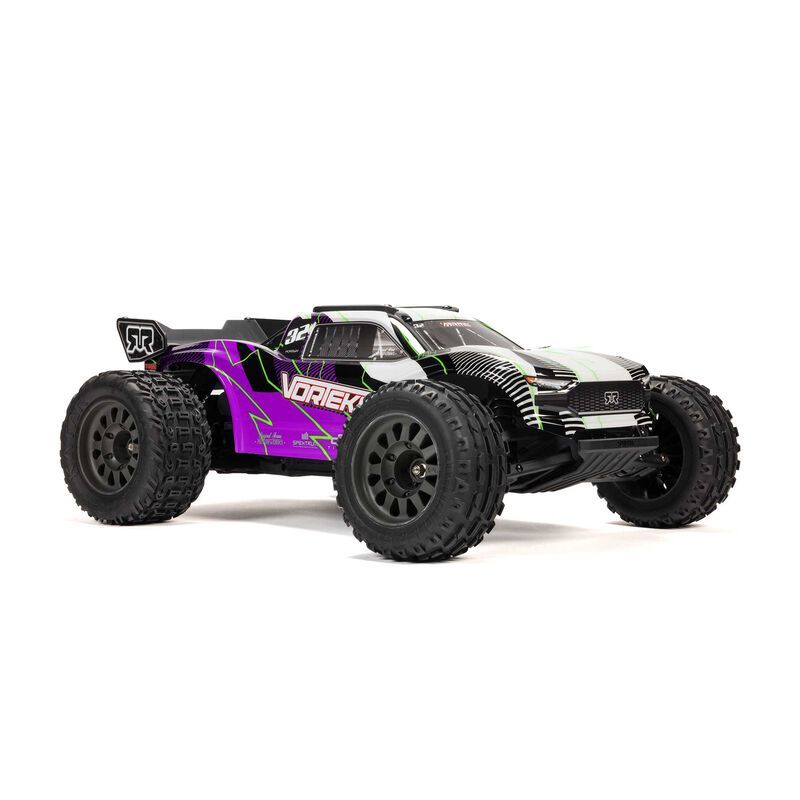 1/10 VORTEKS 2WD RTR Brushed Stadium Truck (Battery &amp; Charger Included), Purple