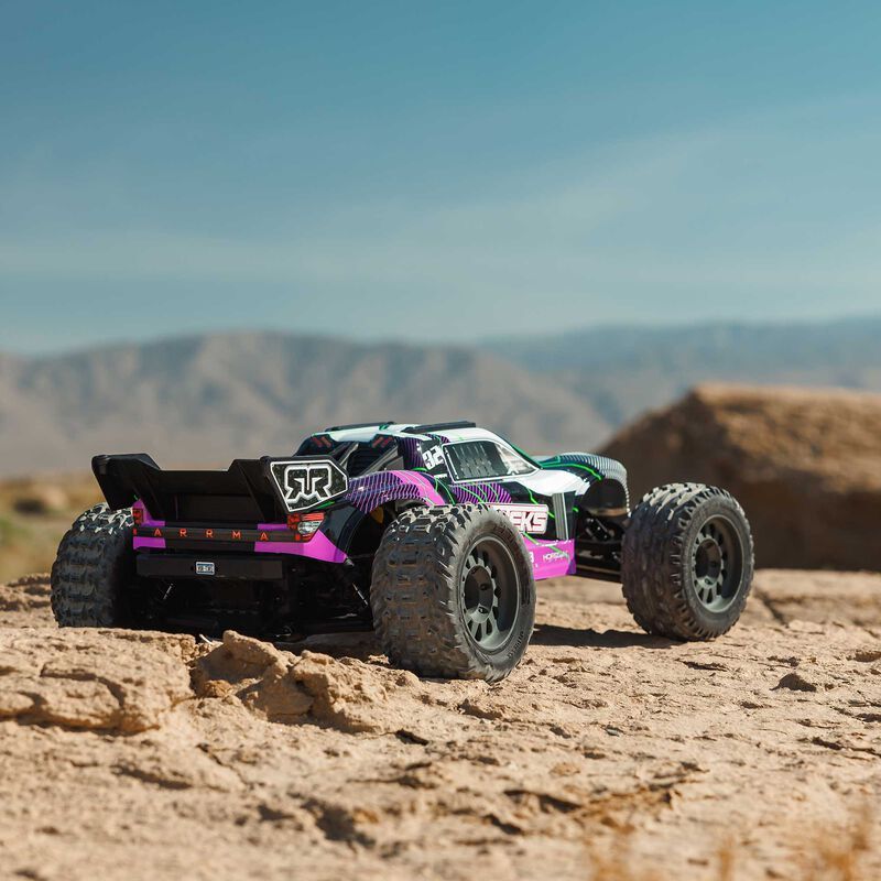 1/10 VORTEKS 2WD RTR Brushed Stadium Truck (Battery &amp; Charger Included), Purple