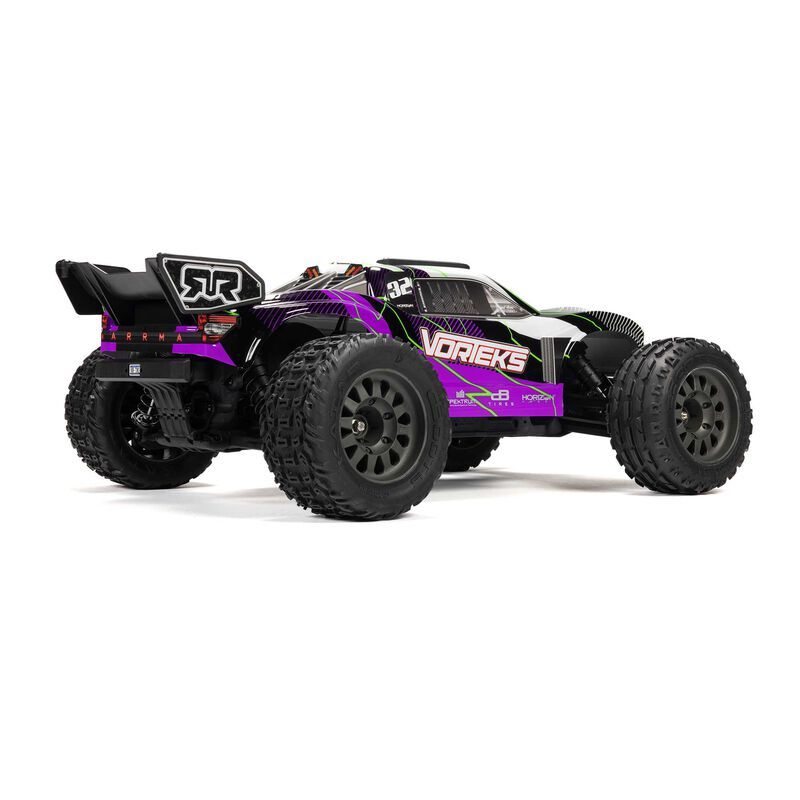 1/10 VORTEKS 2WD RTR Brushed Stadium Truck (Battery &amp; Charger Included), Purple