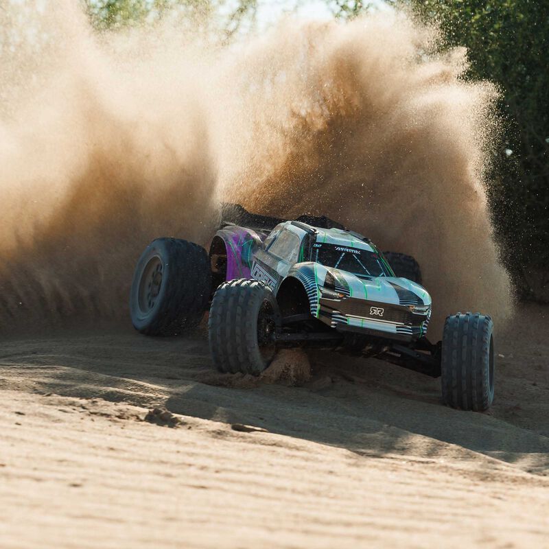 1/10 VORTEKS 2WD RTR Brushed Stadium Truck (Battery &amp; Charger Included), Purple