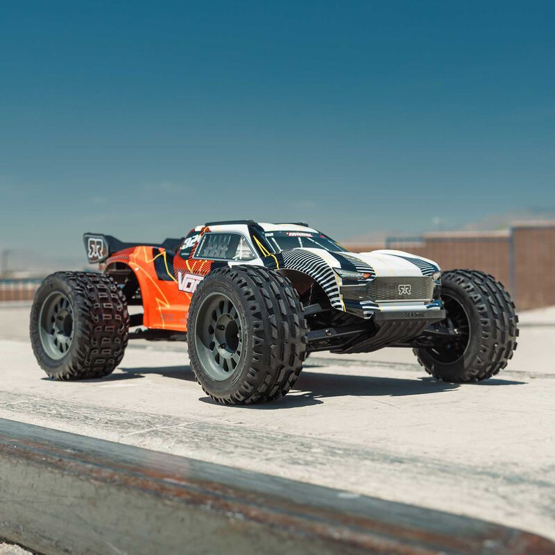 1/10 VORTEKS 2WD RTR Brushed Stadium Truck (Battery &amp; Charger Included), Orange