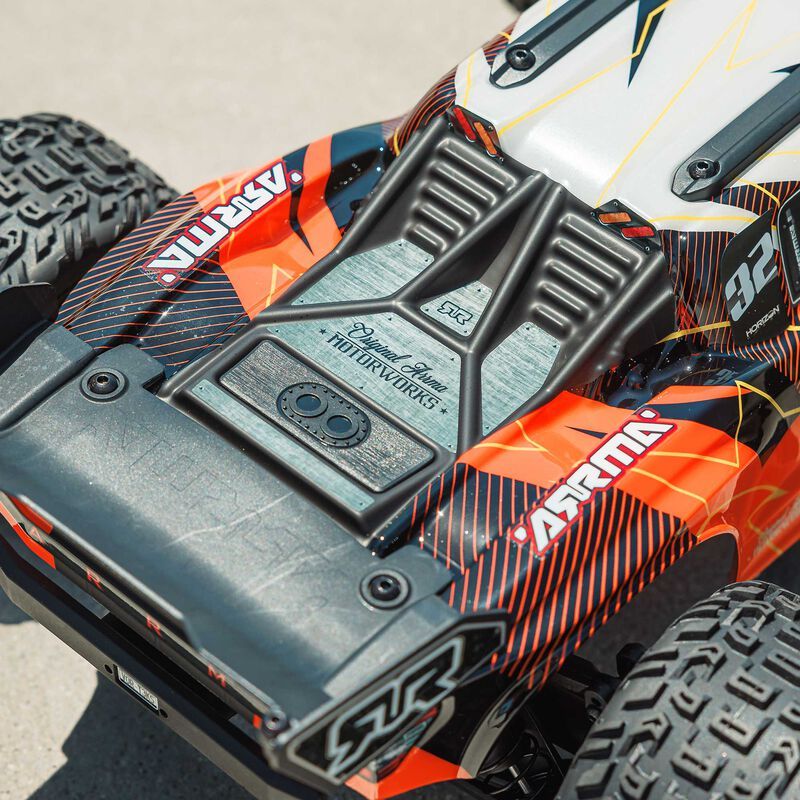1/10 VORTEKS 2WD RTR Brushed Stadium Truck (Battery &amp; Charger Included), Orange