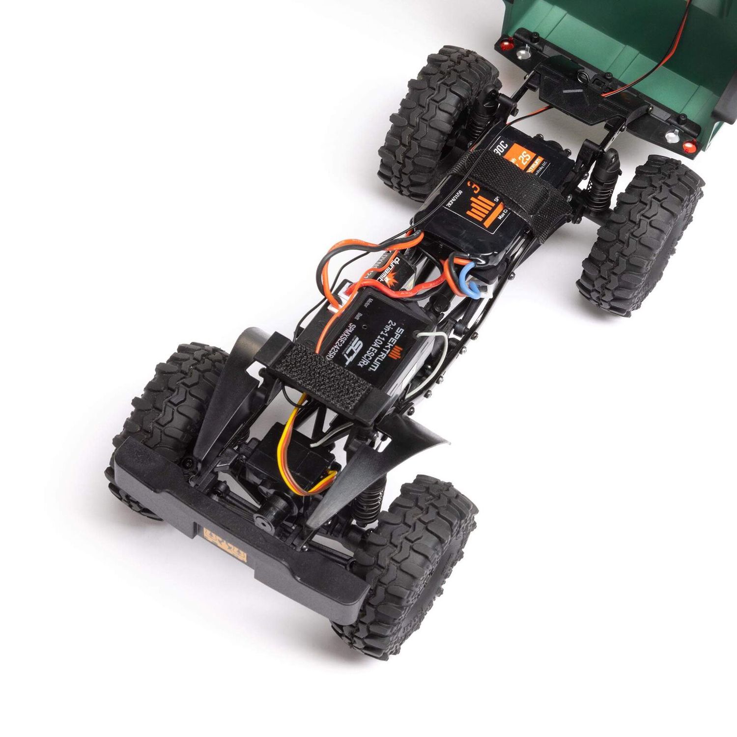 SCX24 40&#39;s 4 Door Dodge Power Wagon, Orange:1/24 4WD-RTR