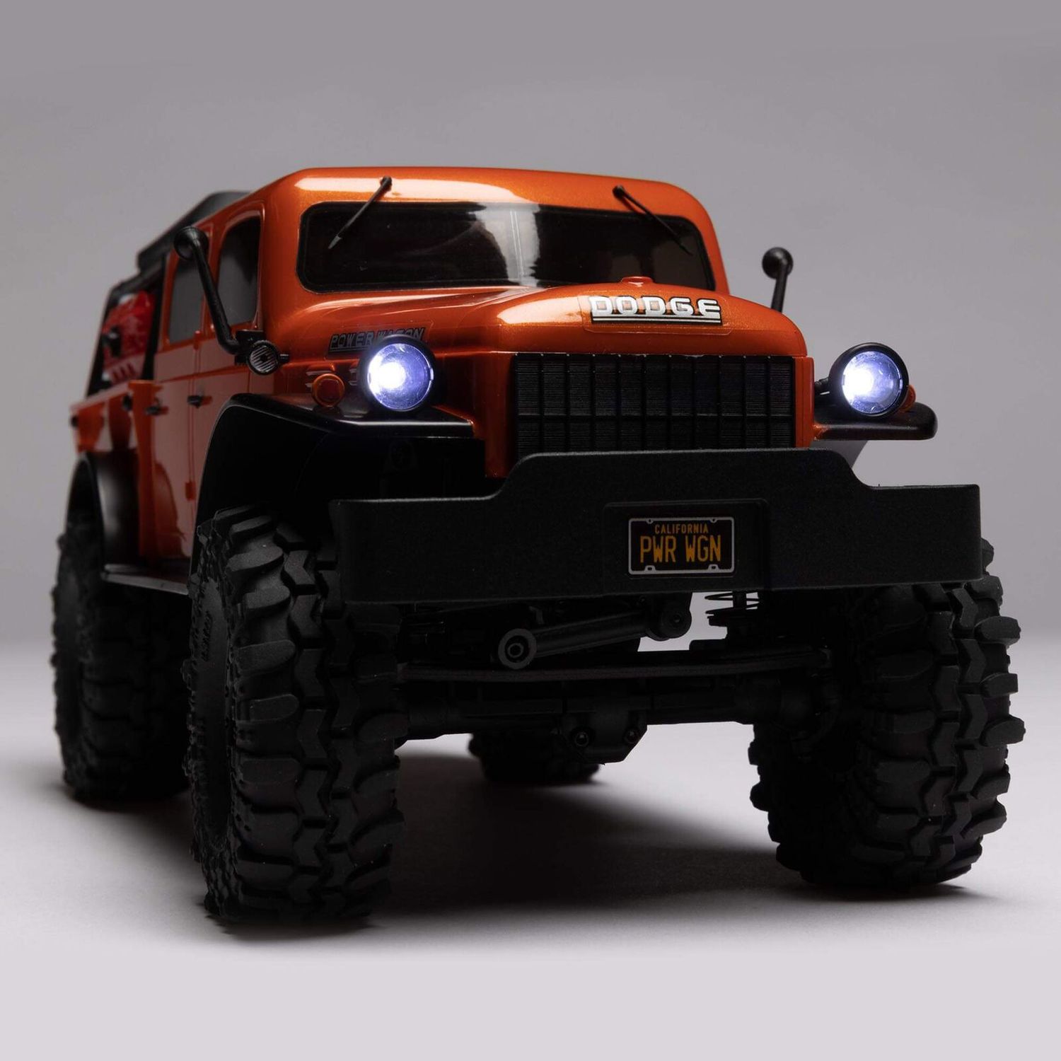 SCX24 40&#39;s 4 Door Dodge Power Wagon, Orange:1/24 4WD-RTR
