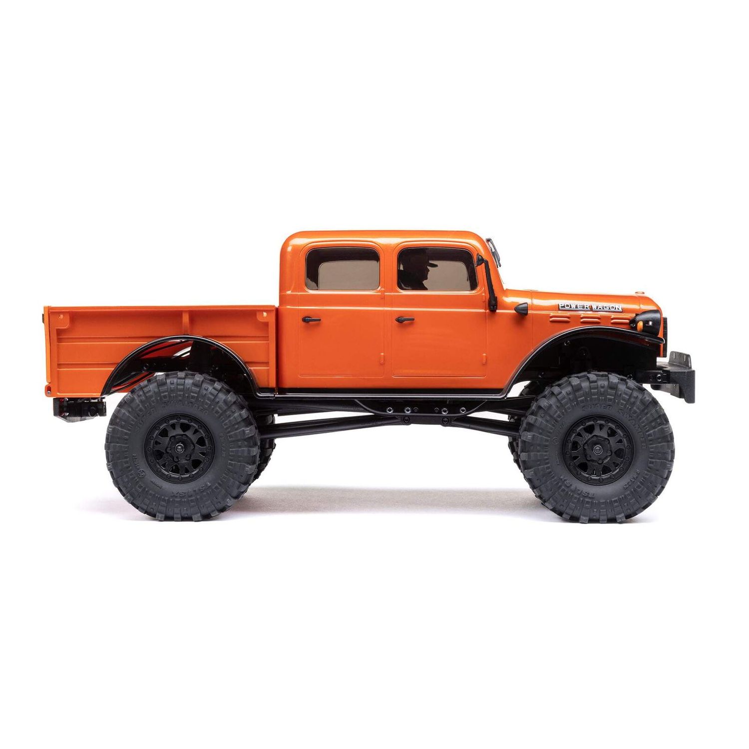 SCX24 40&#39;s 4 Door Dodge Power Wagon, Orange:1/24 4WD-RTR