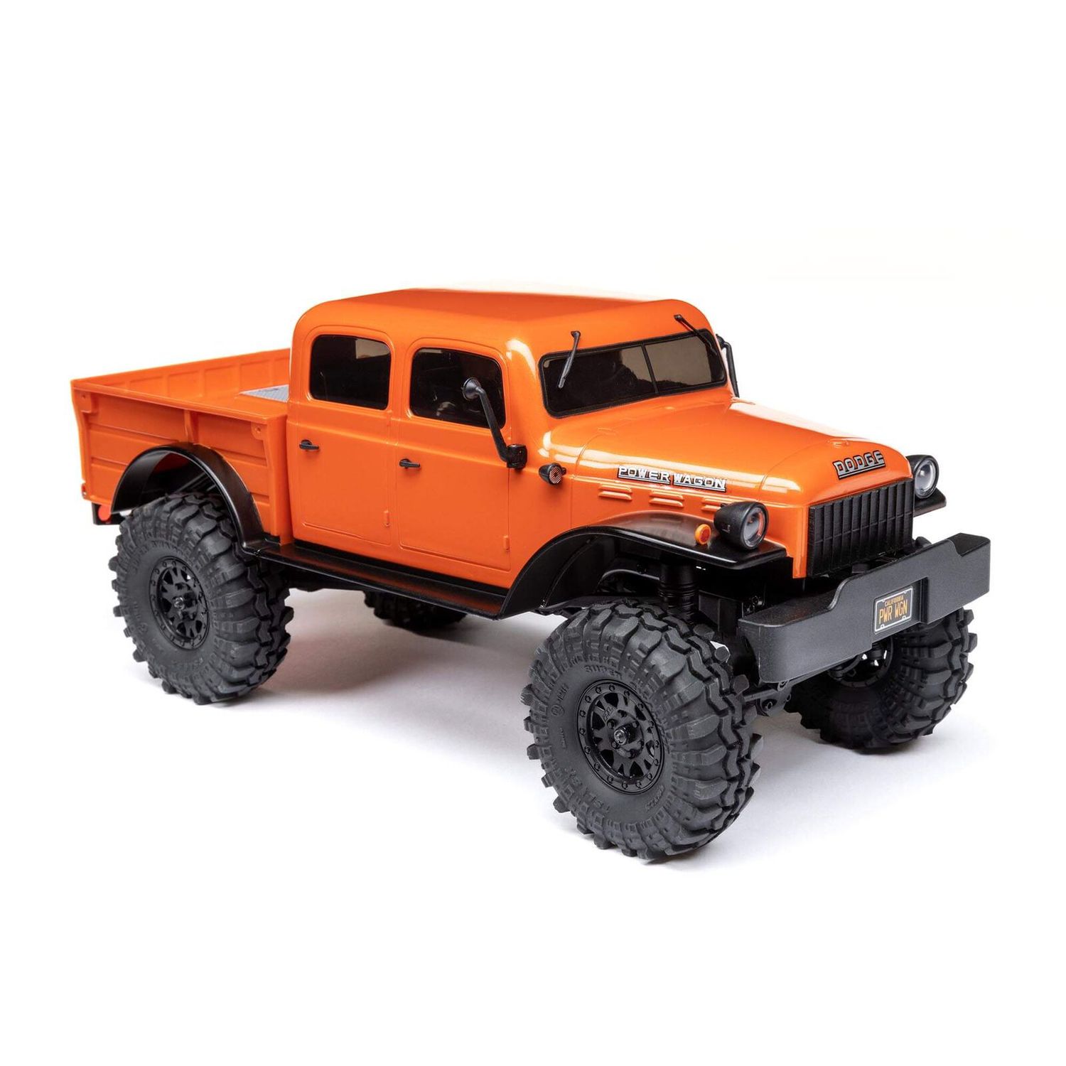 SCX24 40&#39;s 4 Door Dodge Power Wagon, Orange:1/24 4WD-RTR