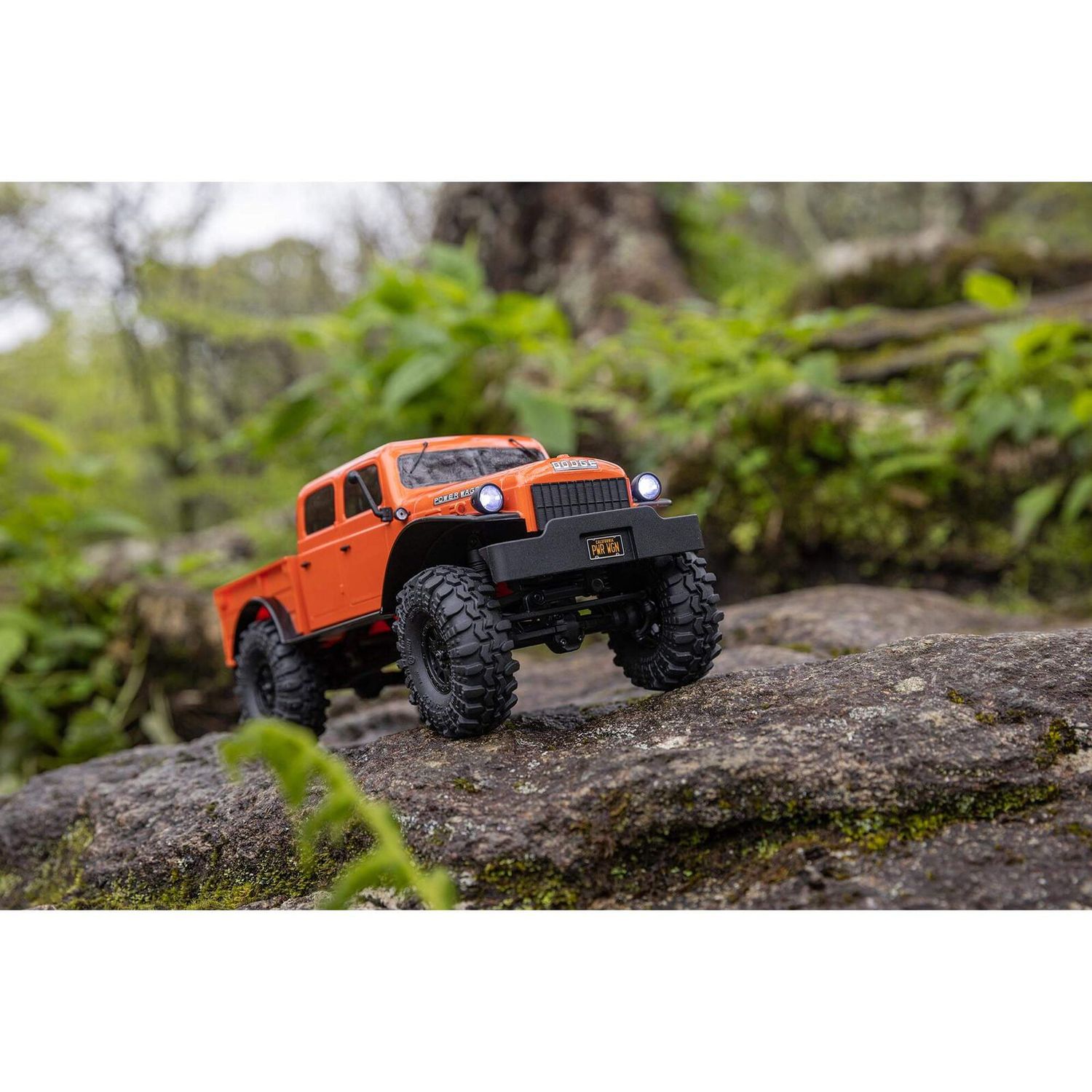 SCX24 40&#39;s 4 Door Dodge Power Wagon, Orange:1/24 4WD-RTR
